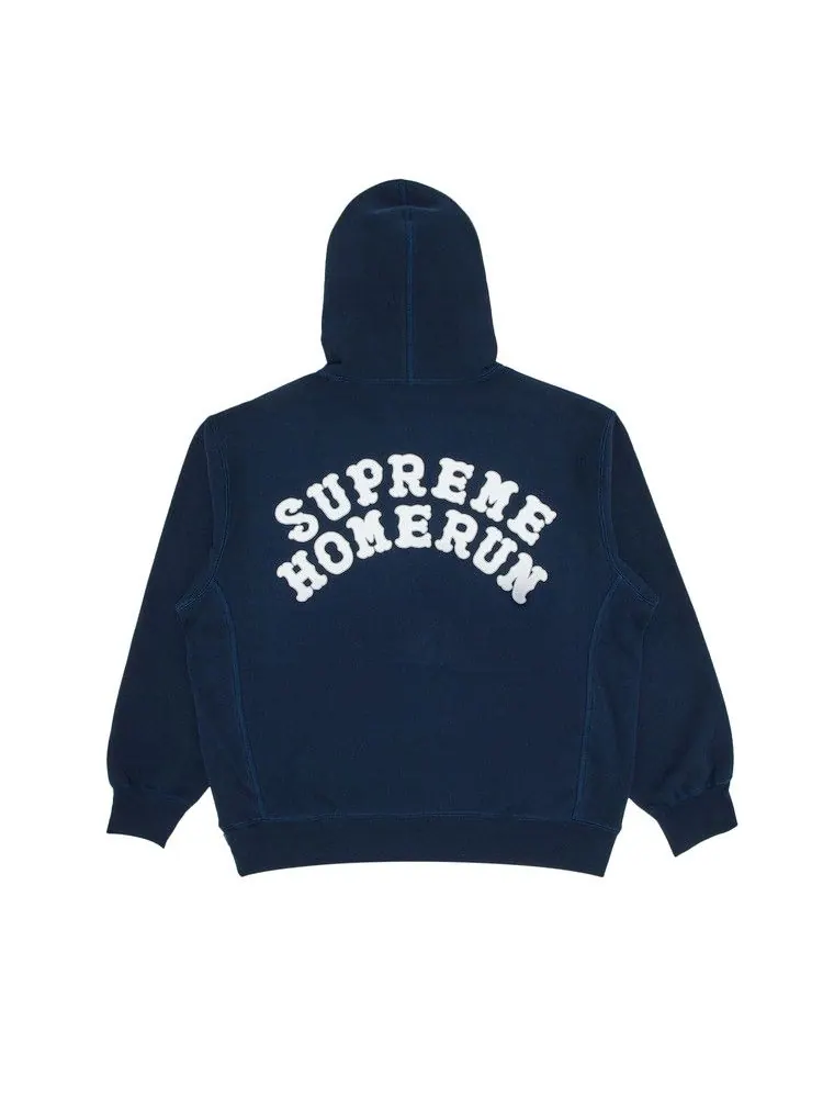 Толстовка Supreme x Homerun Hooded Sweatshirt — изображение 2 из 3, темно-синий