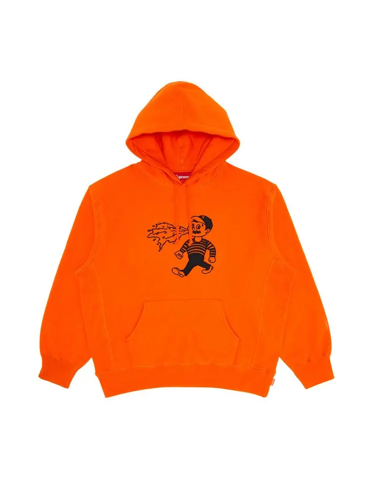 Толстовка Supreme x Homerun Hooded Sweatshirt — изображение 1 из 3, оранжевый