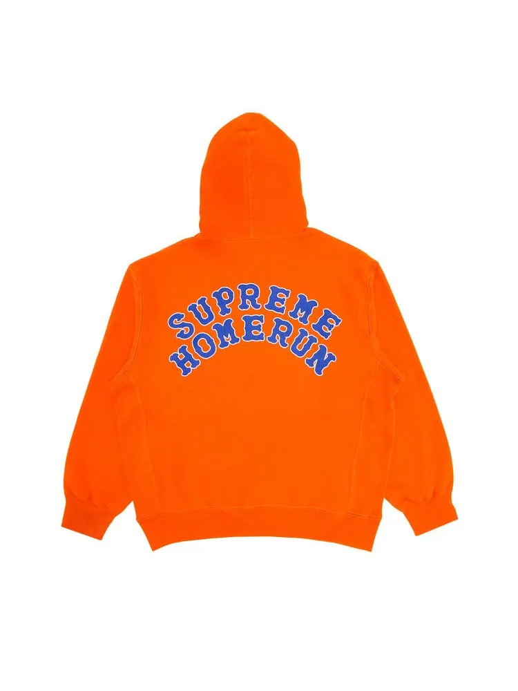 Толстовка Supreme x Homerun Hooded Sweatshirt — изображение 2 из 3, оранжевый