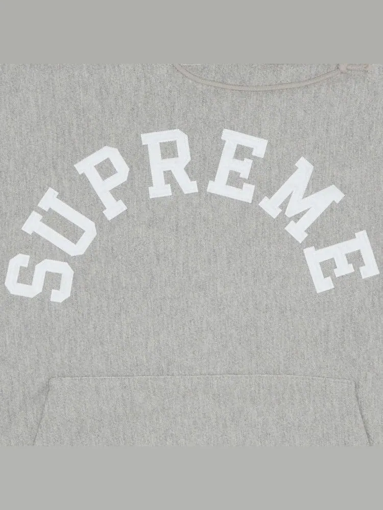 Толстовка Supreme Champion Hooded Sweatshirt — изображение 2 из 2, серый