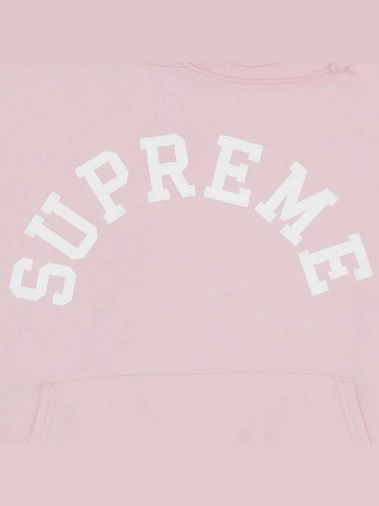 Толстовка Supreme Champion Hooded Sweatshirt — изображение 2 из 2, розовый