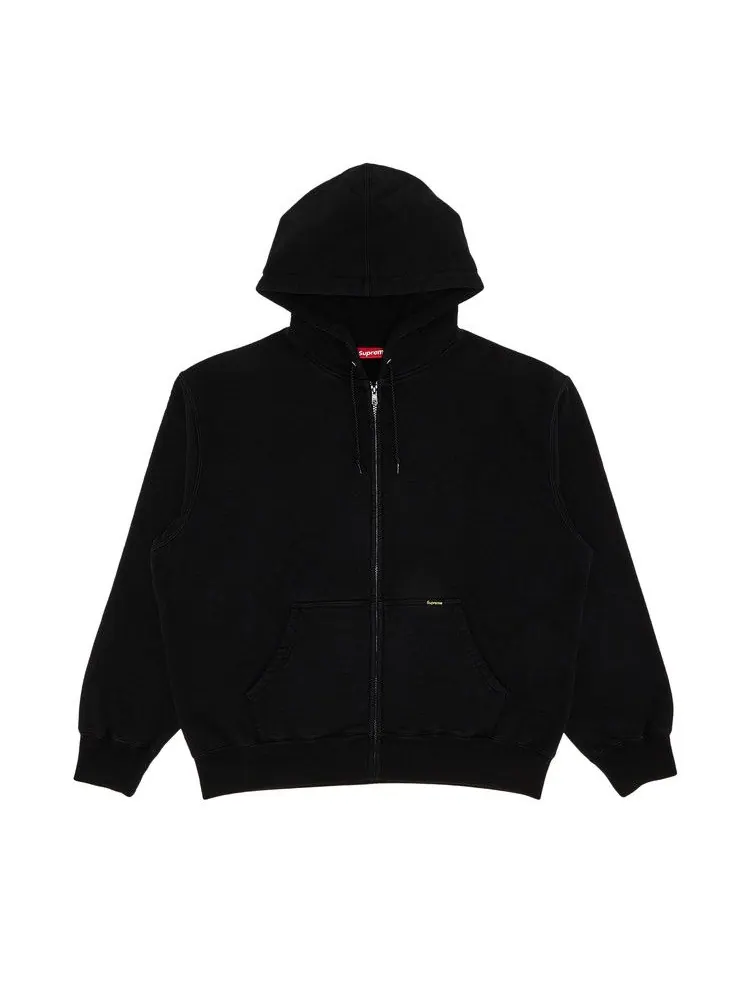 Толстовка Supreme Work Zip Up Hooded Sweatshirt — изображение 1 из 2, черный
