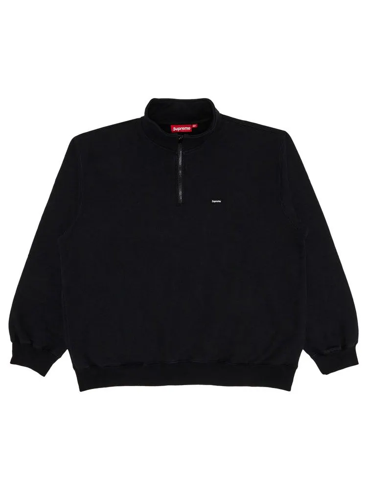 Пуловер Supreme Small Box Half Zip Pullover — изображение 1 из 3, черный