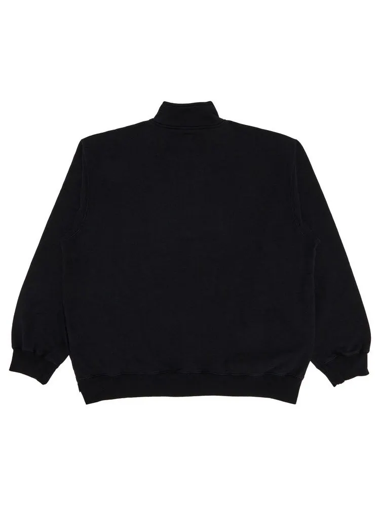 Пуловер Supreme Small Box Half Zip Pullover — изображение 2 из 3, черный