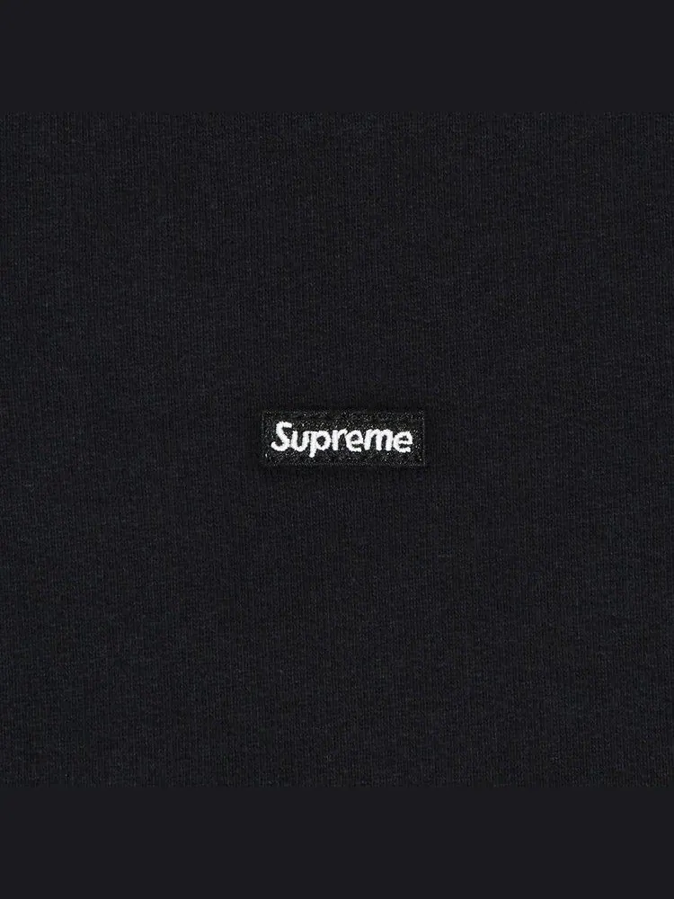 Пуловер Supreme Small Box Half Zip Pullover — изображение 3 из 3, черный