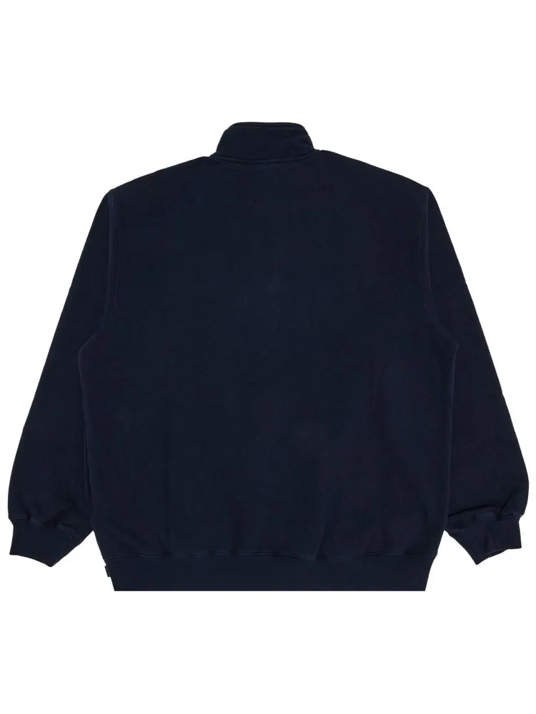 Пуловер Supreme Small Box Half Zip — изображение 2 из 3, синий