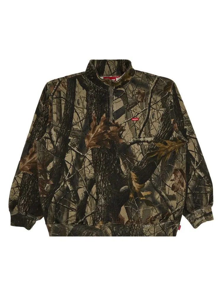 Пуловер Supreme Small Box Half Zip Pullover, Realtree Hardwoods Camo — изображение 1 из 3, мульти