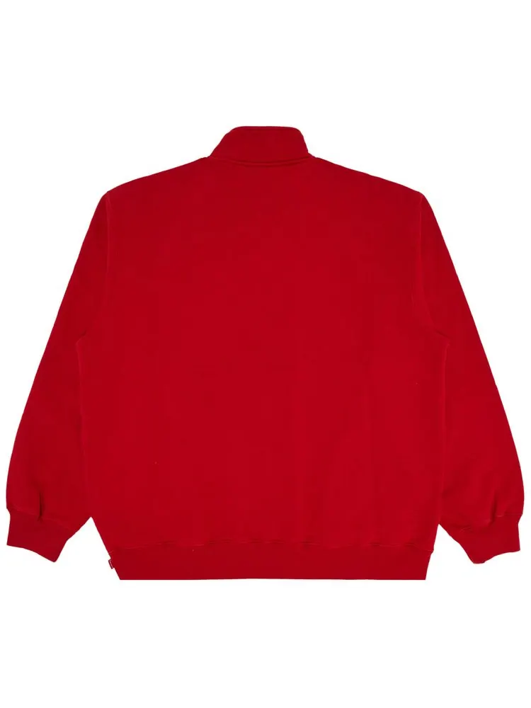 Пуловер Supreme Small Box Half Zip — изображение 2 из 3, красный