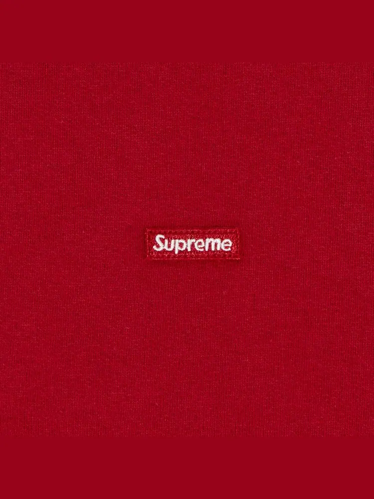Пуловер Supreme Small Box Half Zip — изображение 3 из 3, красный