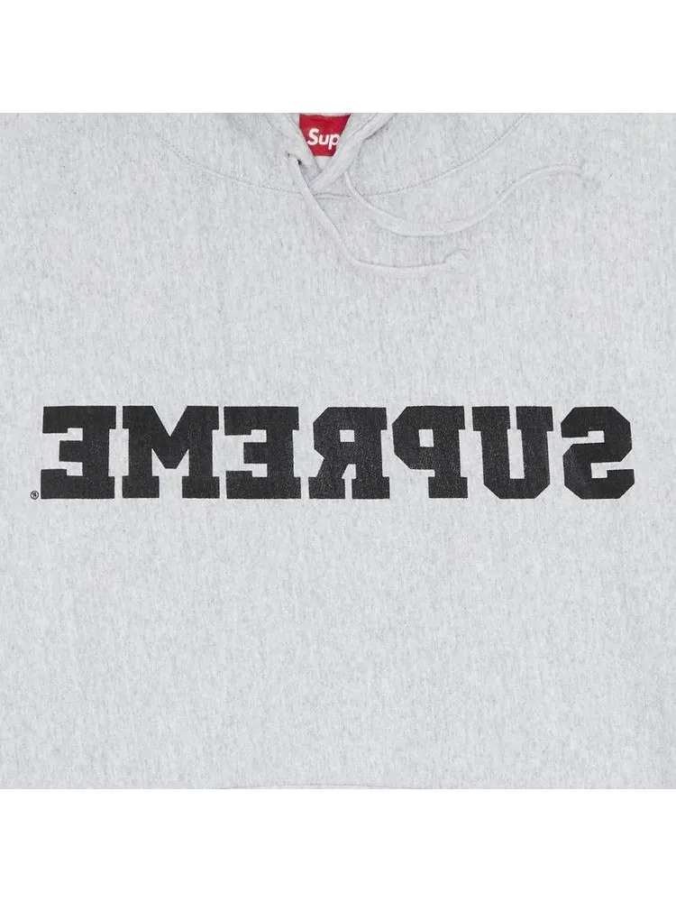 Толстовка Supreme Reverse Hooded Sweatshirt — изображение 2 из 2, серый