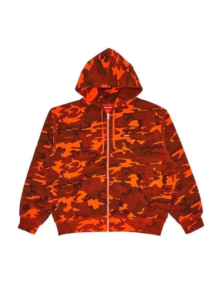 Толстовка Supreme Small Box Zip Up Hooded Sweatshirt