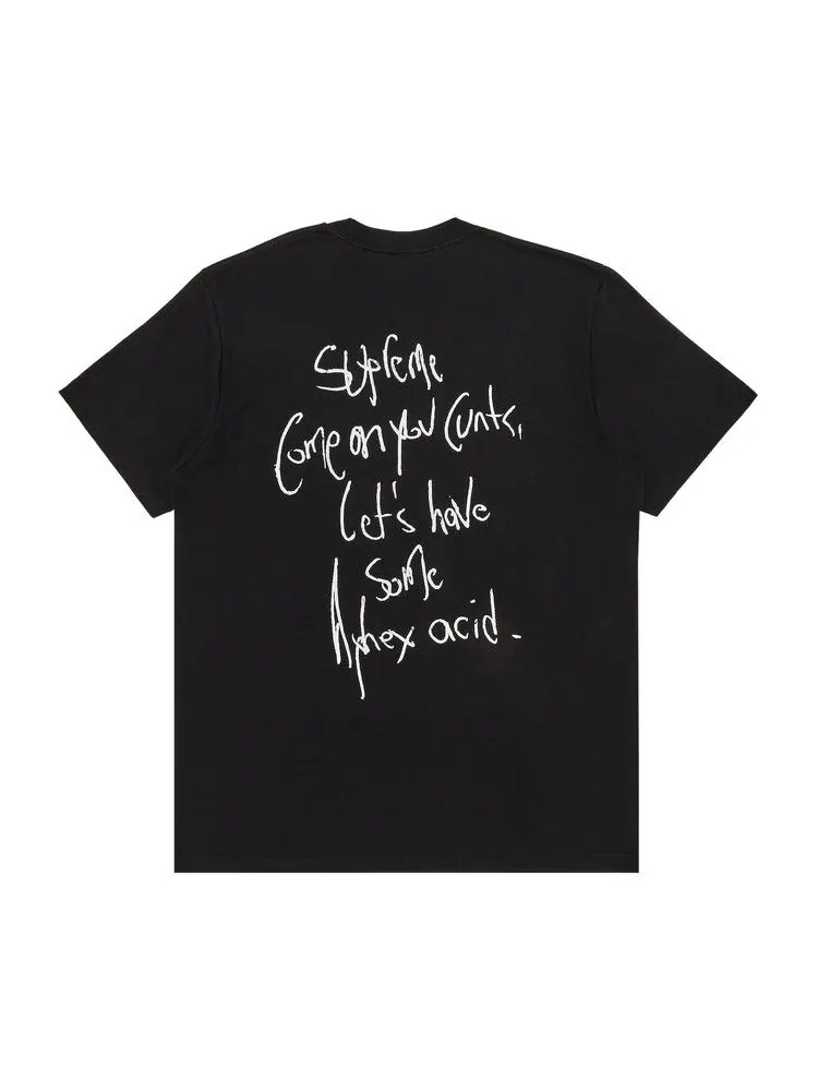 Футболка Supreme x Aphex Twin Windowlicker Tee — изображение 2 из 3, черный