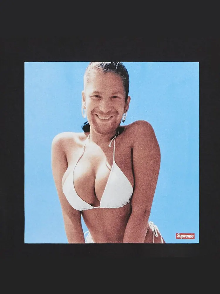 Футболка Supreme x Aphex Twin Windowlicker Tee — изображение 3 из 3, черный