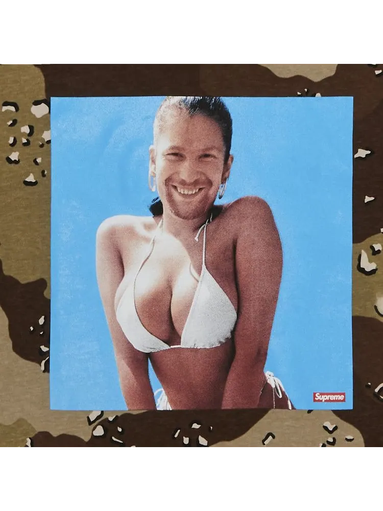 Футболка Supreme x Aphex Twin Windowlicker Tee, Chocolate Chip Camo — изображение 3 из 3, мульти
