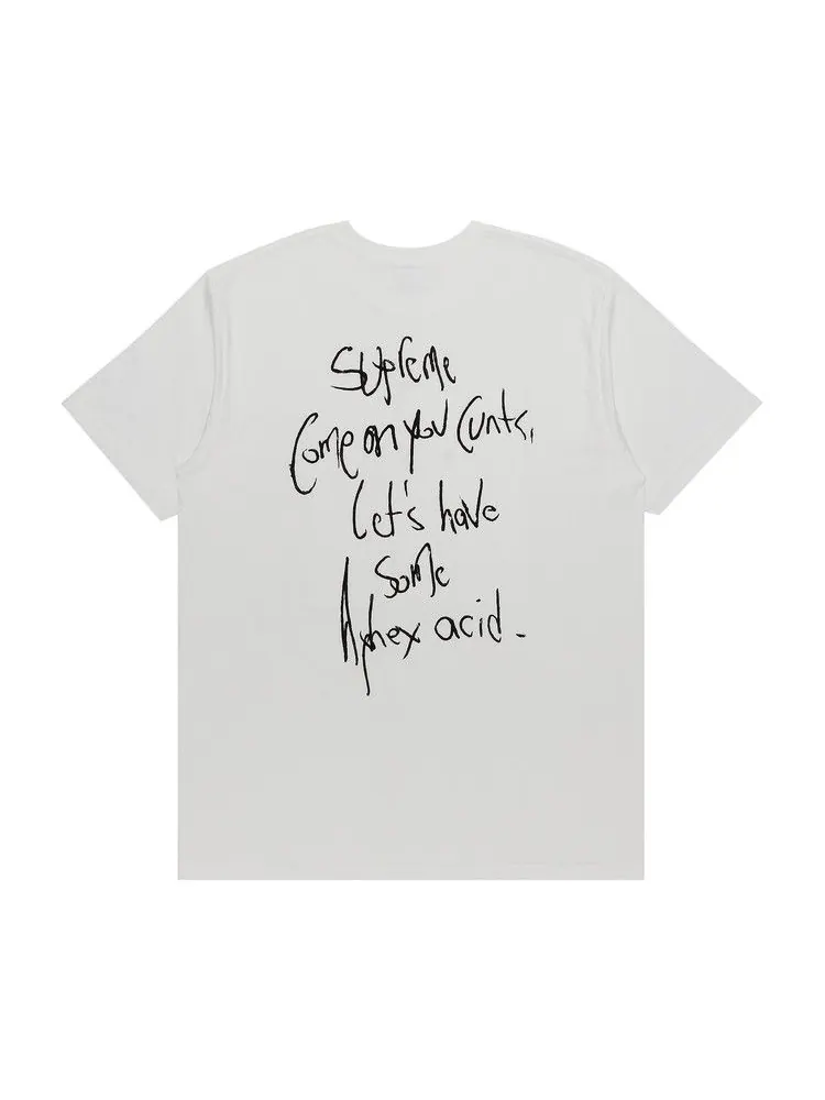 Футболка Supreme x Aphex Twin Windowlicker Tee — изображение 2 из 3, белый