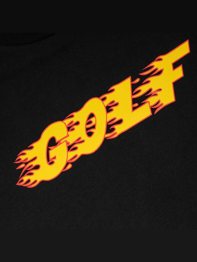 Футболка GOLF WANG Inferno Logo Tee — изображение 3 из 3, черный