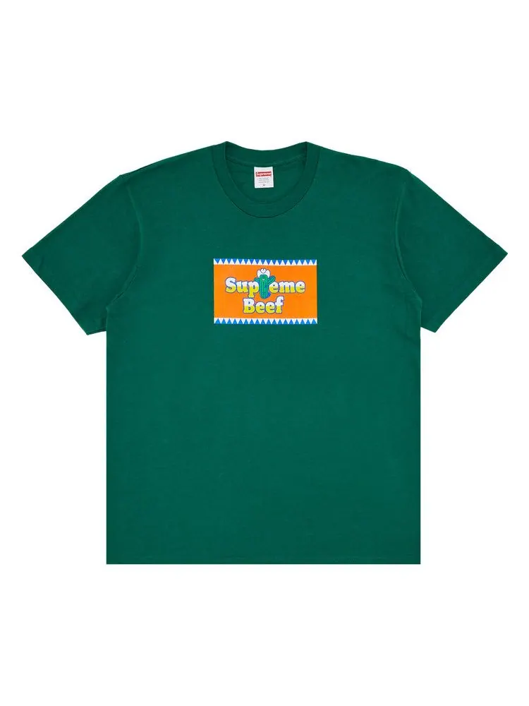 Футболка Supreme Beef Tee — изображение 1 из 2, зеленый