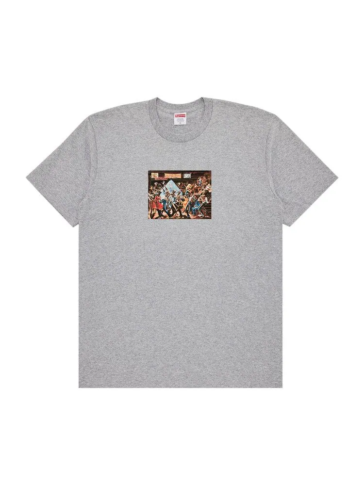 Футболка Supreme x Ernie Barnes Tee — изображение 1 из 3, серый