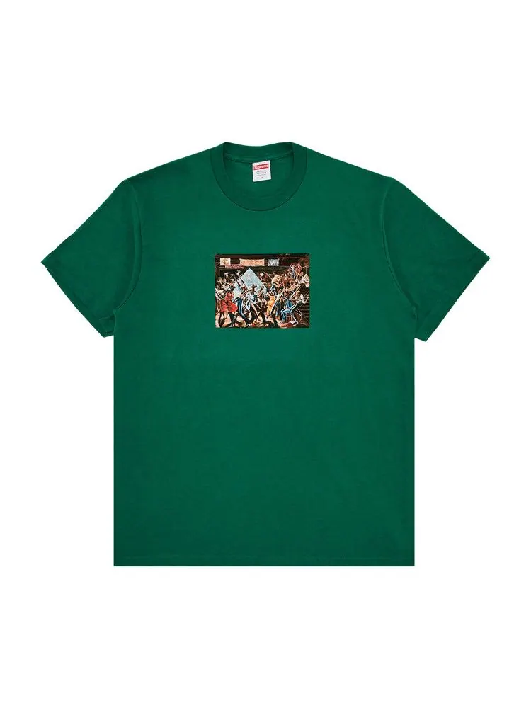 Футболка Supreme x Ernie Barnes Tee — изображение 1 из 3, зеленый