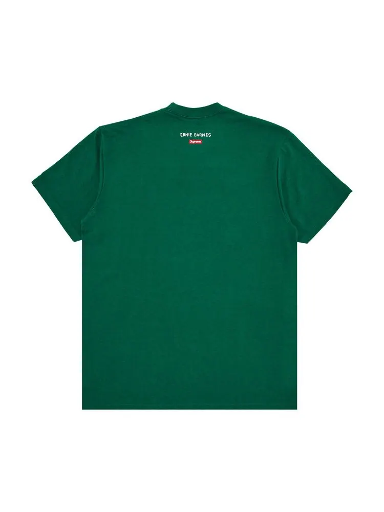 Футболка Supreme x Ernie Barnes Tee — изображение 2 из 3, зеленый