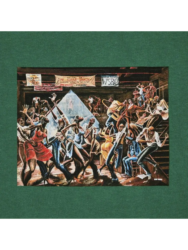Футболка Supreme x Ernie Barnes Tee — изображение 3 из 3, зеленый
