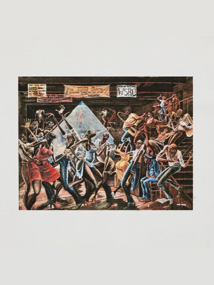 Футболка Supreme x Ernie Barnes Tee — изображение 3 из 3, белый