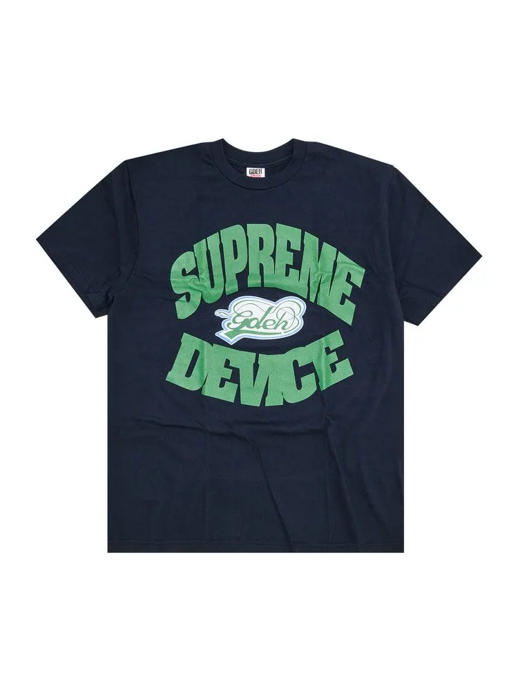 Футболка Supreme x Goodenough Device Tee — изображение 1 из 3, темно-синий