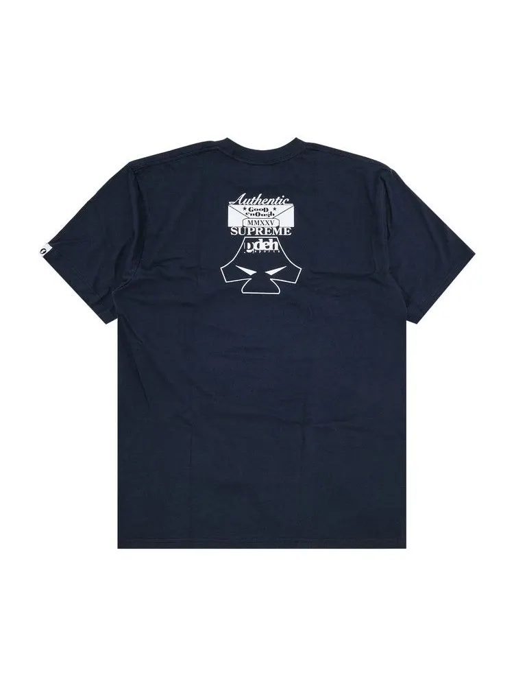 Футболка Supreme x Goodenough Device Tee — изображение 2 из 3, темно-синий