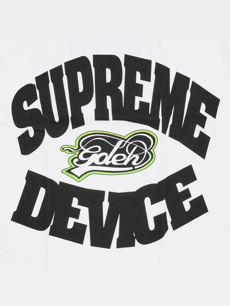 Футболка Supreme x Goodenough Device Tee — изображение 3 из 3, белый