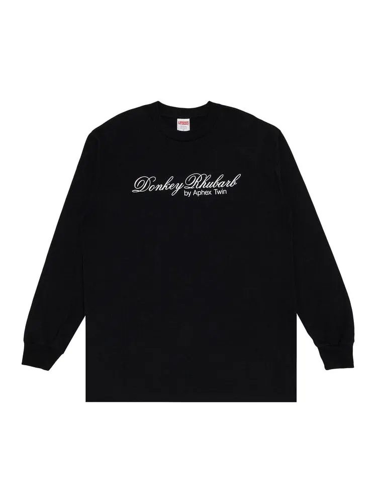 Футболка Supreme x Aphex Twin Donkey Rhubarb Long-Sleeve Tee