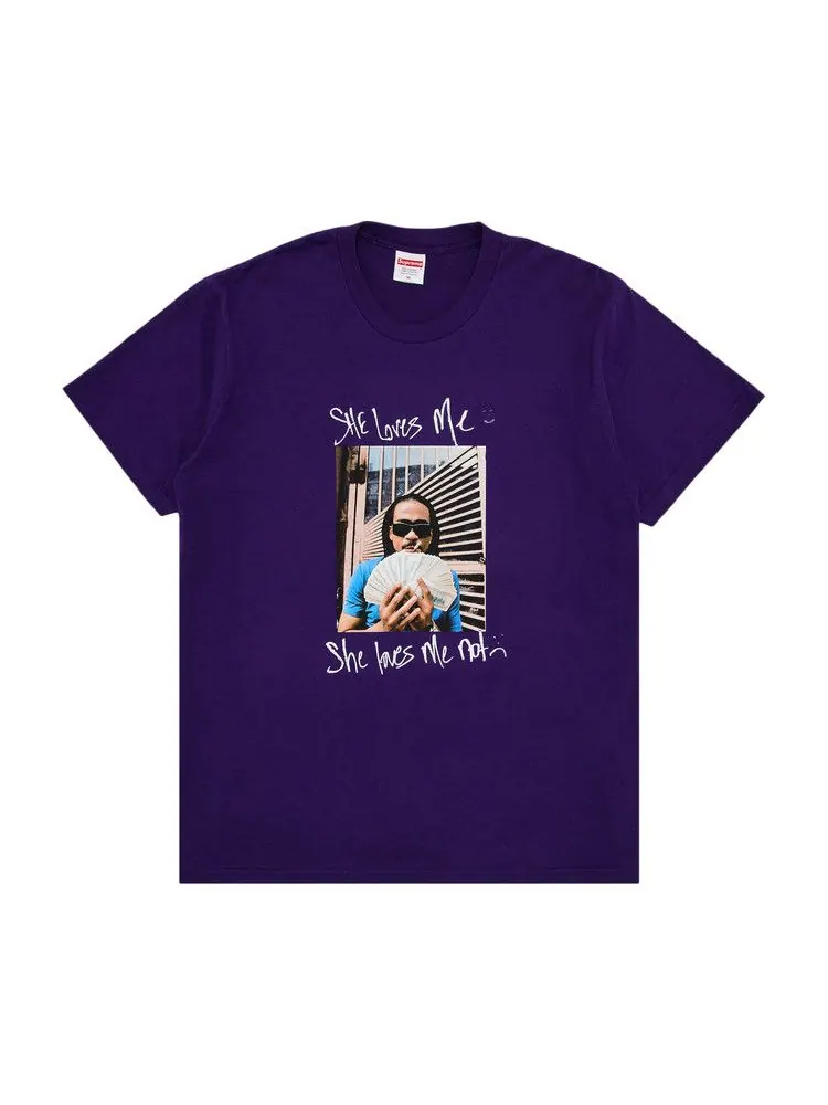Футболка Supreme Max B Tee — изображение 1 из 3, фиолетовый