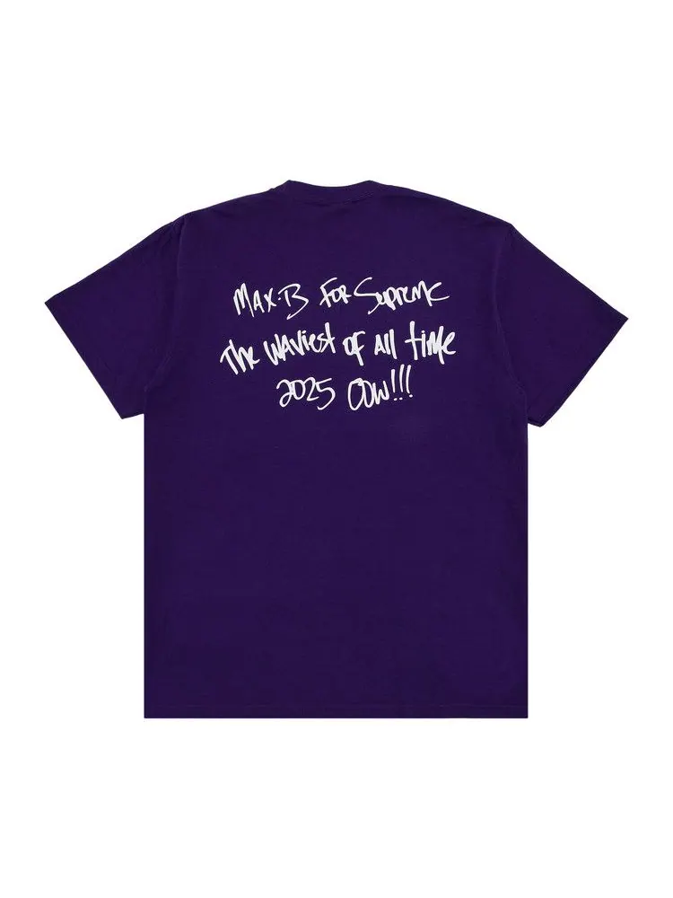 Футболка Supreme Max B Tee — изображение 2 из 3, фиолетовый