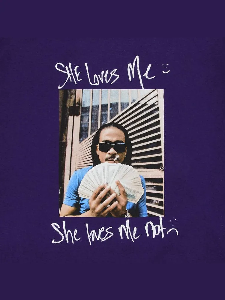 Футболка Supreme Max B Tee — изображение 3 из 3, фиолетовый