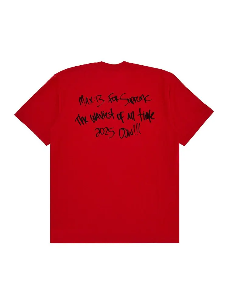 Футболка Supreme Max B Tee — изображение 2 из 3, красный