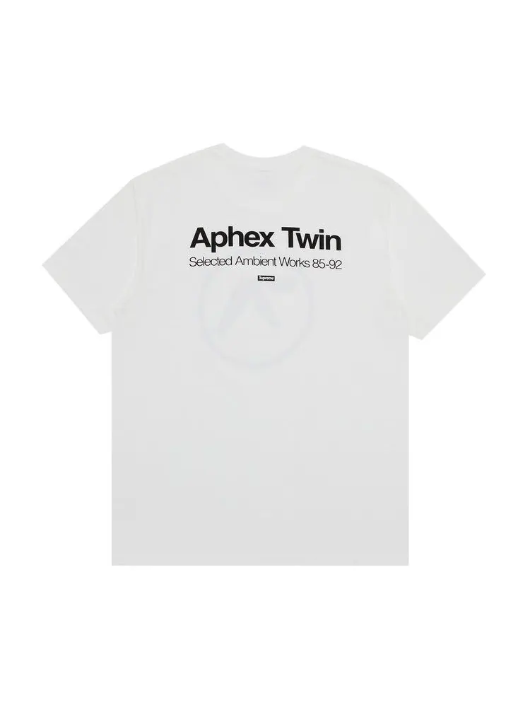 Футболка Supreme x Aphex Twin Ambient Works Tee — изображение 2 из 3, белый