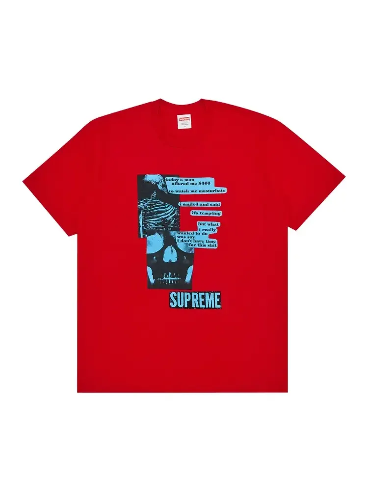 Футболка Supreme Anatomy — изображение 1 из 2, красный