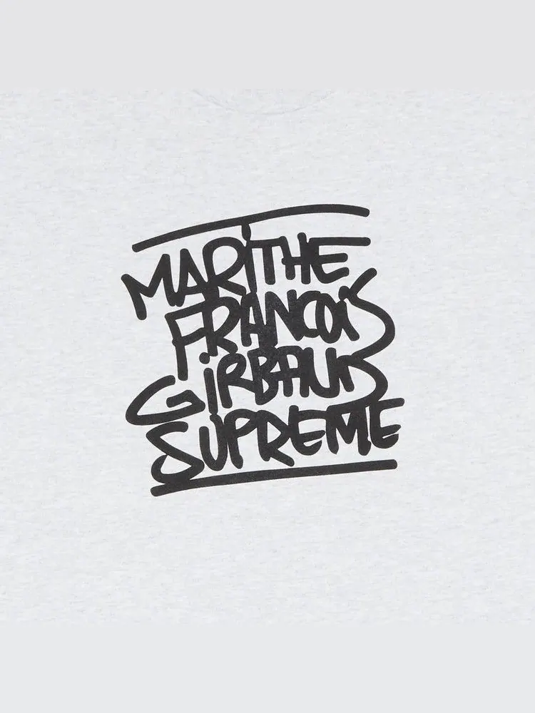 Футболка Supreme x Martithé + François Girbaud Tee — изображение 2 из 2, серый