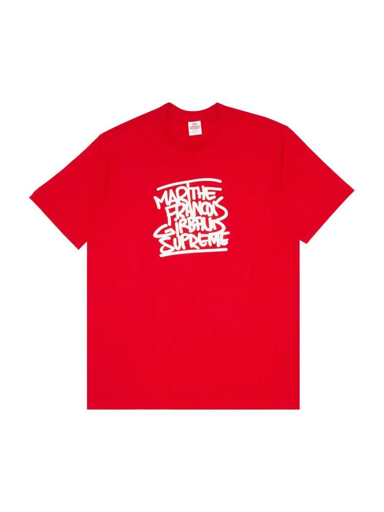 Футболка Supreme x Martithé + François Girbaud Tee — изображение 1 из 2, красный