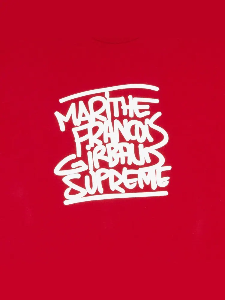 Футболка Supreme x Martithé + François Girbaud Tee — изображение 2 из 2, красный