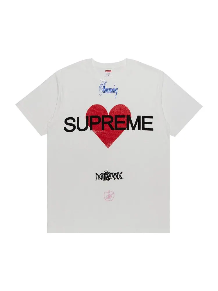 Футболка Supreme Announcing Tee — изображение 1 из 2, белый