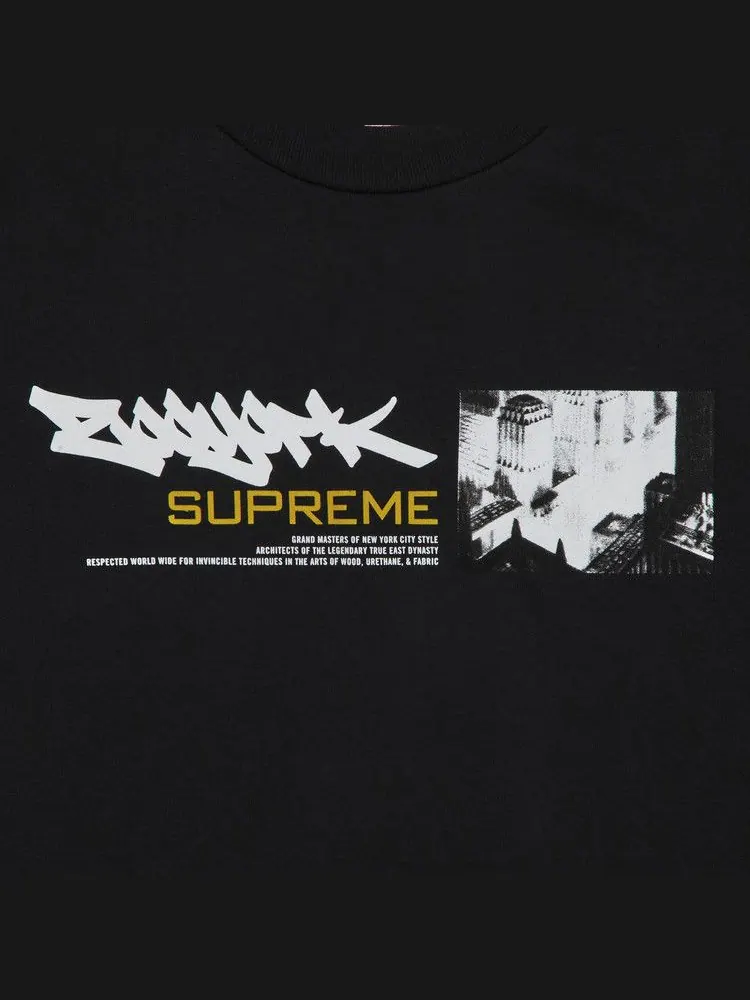 Футболка Supreme x Zoo York Dynasty Tee — изображение 2 из 2, черный