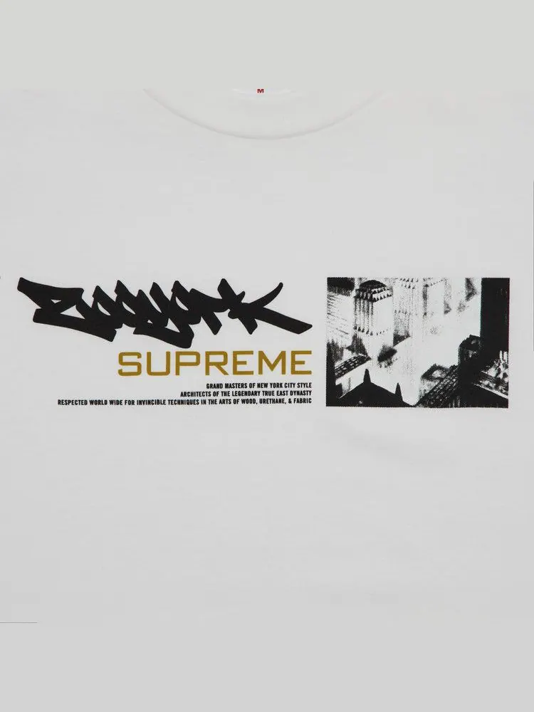 Футболка Supreme x Zoo York Dynasty Tee — изображение 2 из 2, белый