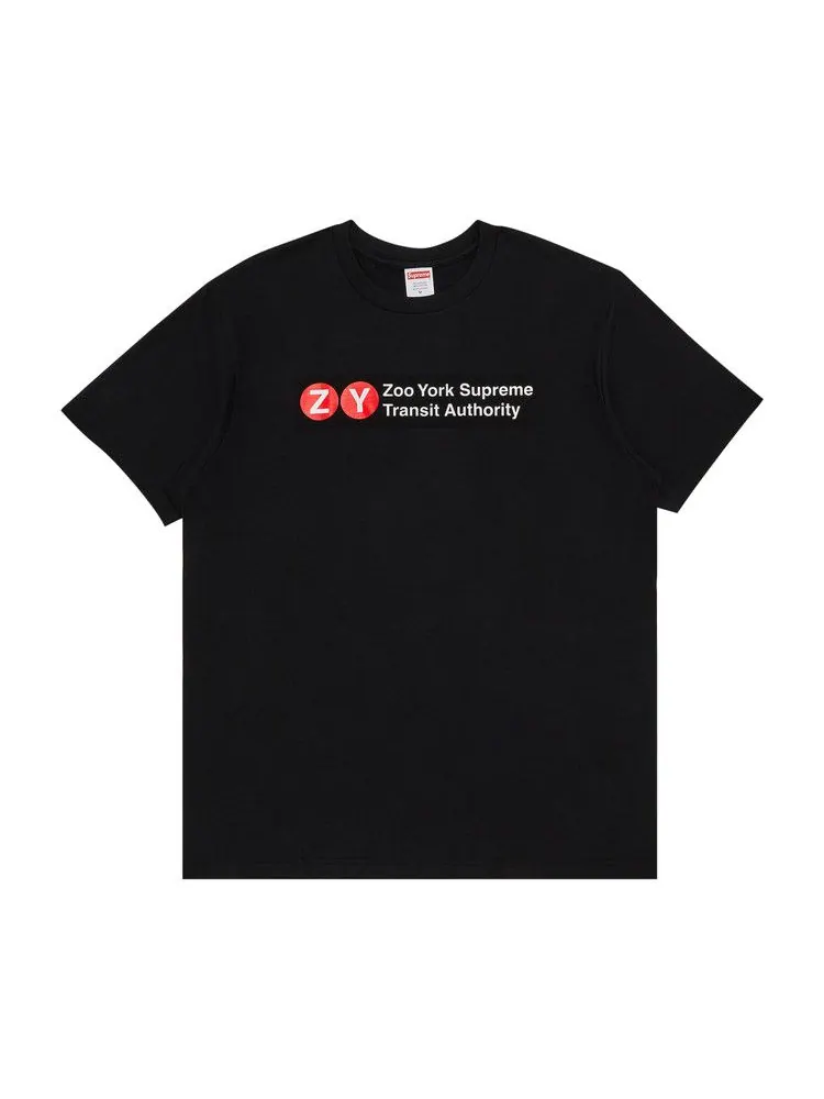 Футболка Supreme x Zoo York Transit Tee — изображение 1 из 2, черный