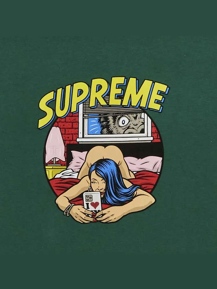 Футболка Supreme Bedroom Tee — изображение 2 из 2, зеленый