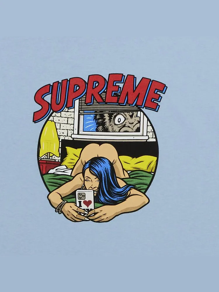 Футболка Supreme Bedroom Tee — изображение 2 из 2, синий
