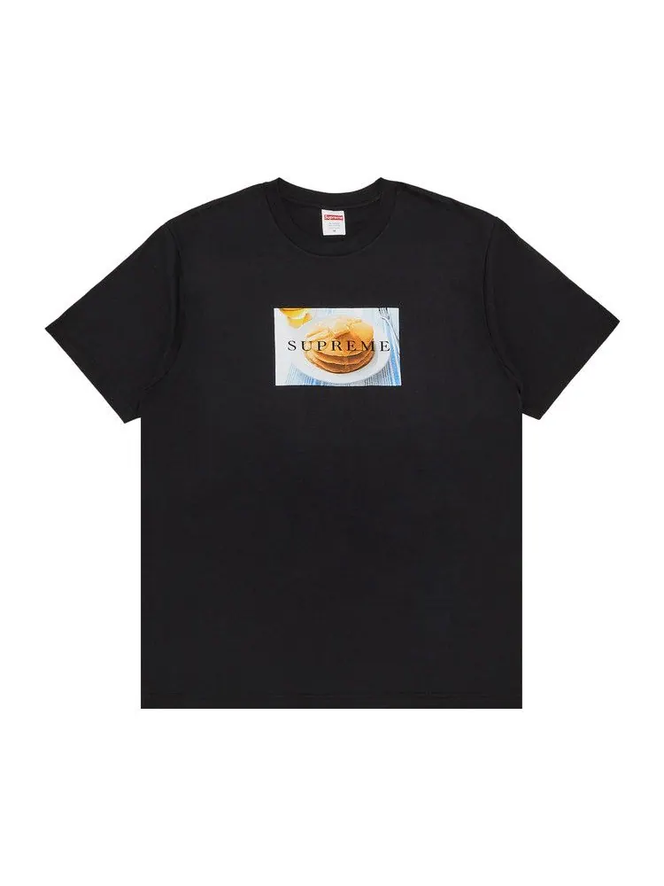 Футболка Supreme Pancakes Tee — изображение 1 из 2, черный
