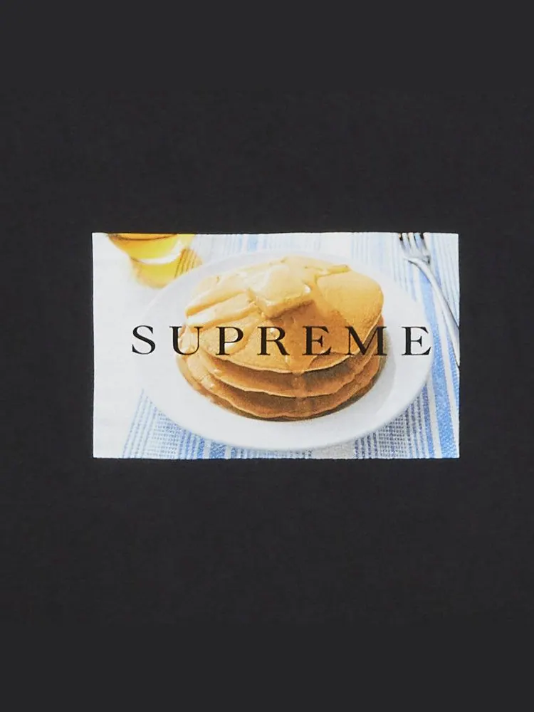 Футболка Supreme Pancakes Tee — изображение 2 из 2, черный