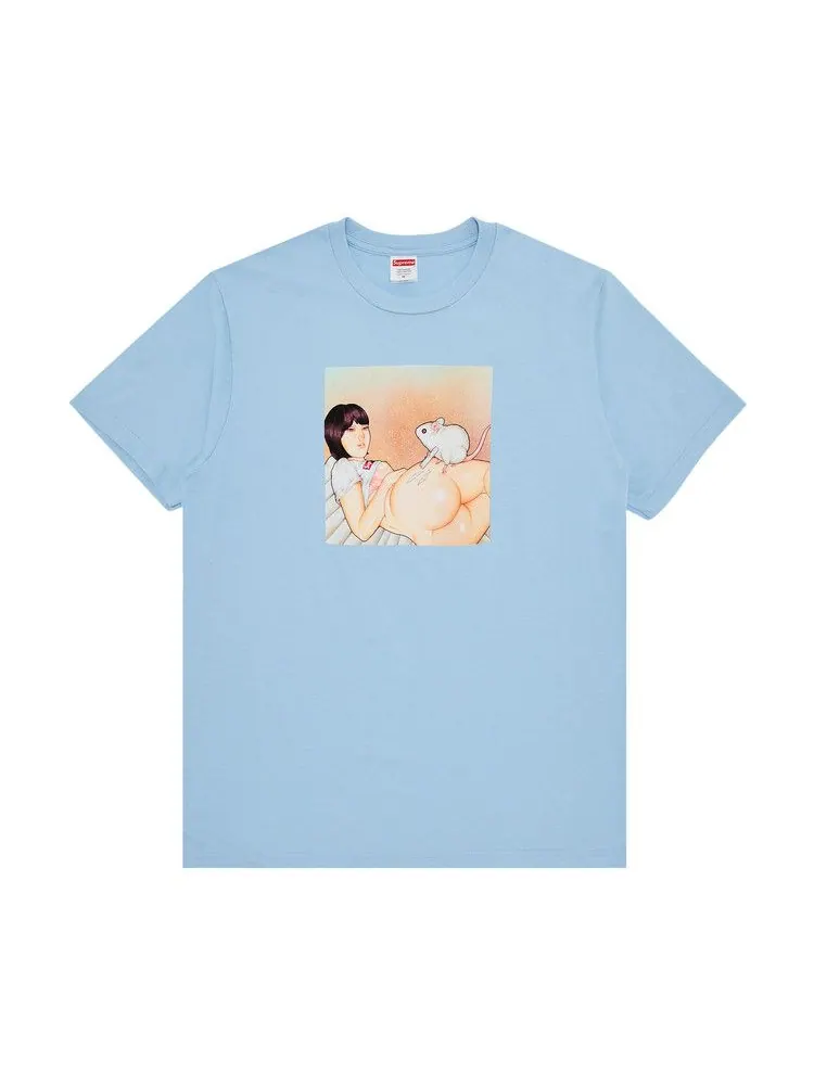 Футболка Supreme Mouse Tee — изображение 1 из 2, синий