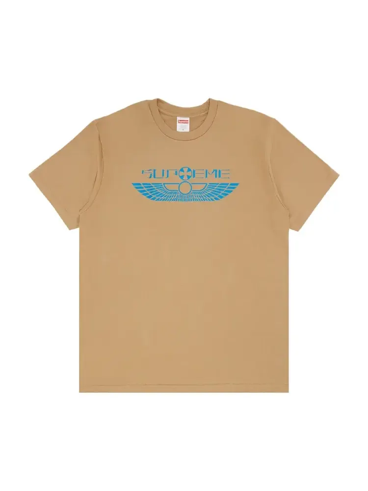Футболка Supreme Wings цвета хаки — изображение 1 из 2, бежевый