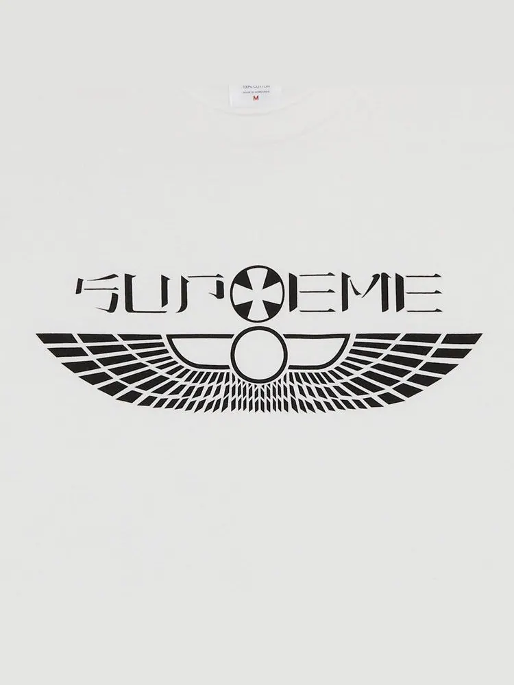 Футболка Supreme Wings Tee 'White' — изображение 2 из 2, белый